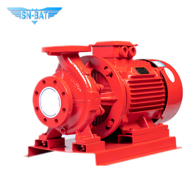 ปั๊มดับเพลิงแบบขั้นตอนเดียวแนวนอน