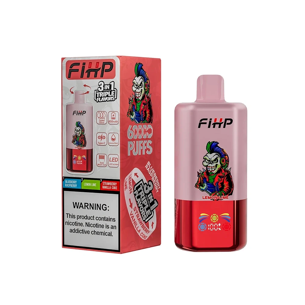 FIHP 3-in-1 Flavor 60K Puffs Disposable Vape Pen E Cigarette
