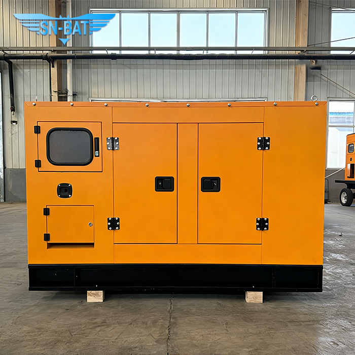 Generator Set Diesel Tertutup yang Senyap/Tahan Cuaca