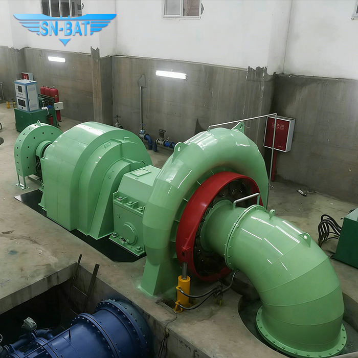 水冷式水力発電機