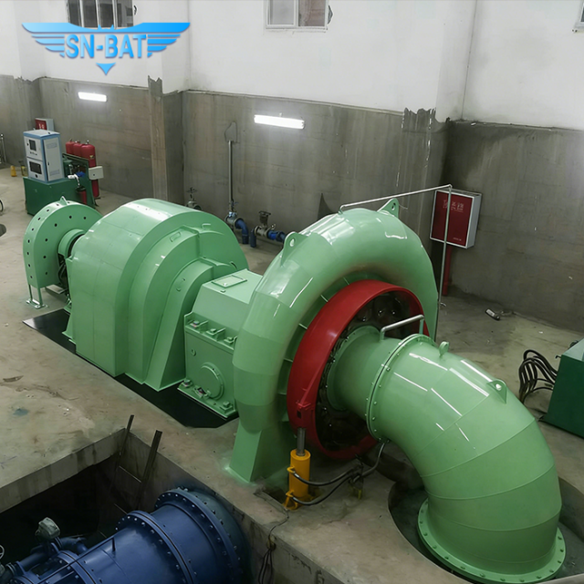 水冷式水力発電機