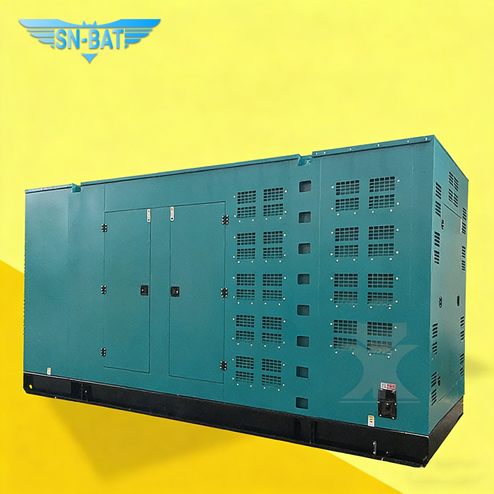 Generator Set Diesel Tertutup yang Senyap/Tahan Cuaca