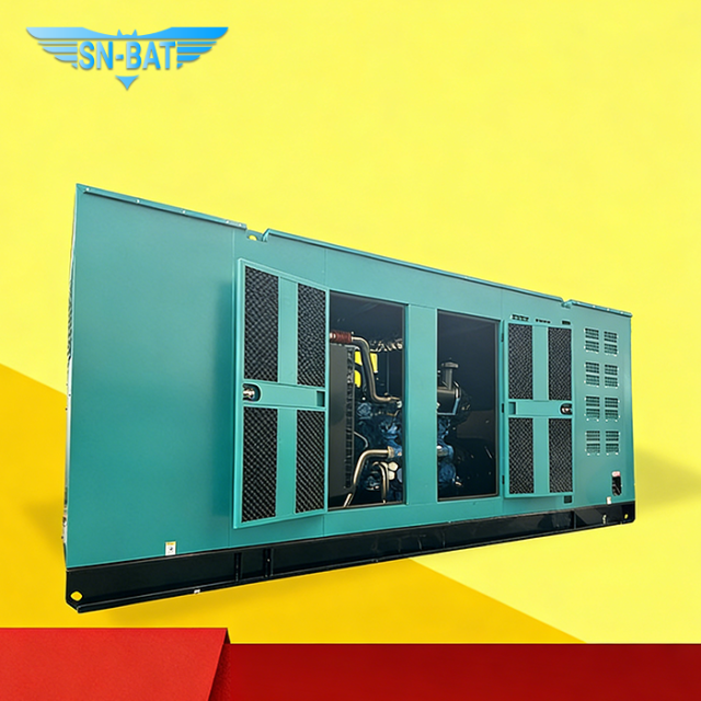 Generator Set Diesel Tertutup yang Senyap/Tahan Cuaca