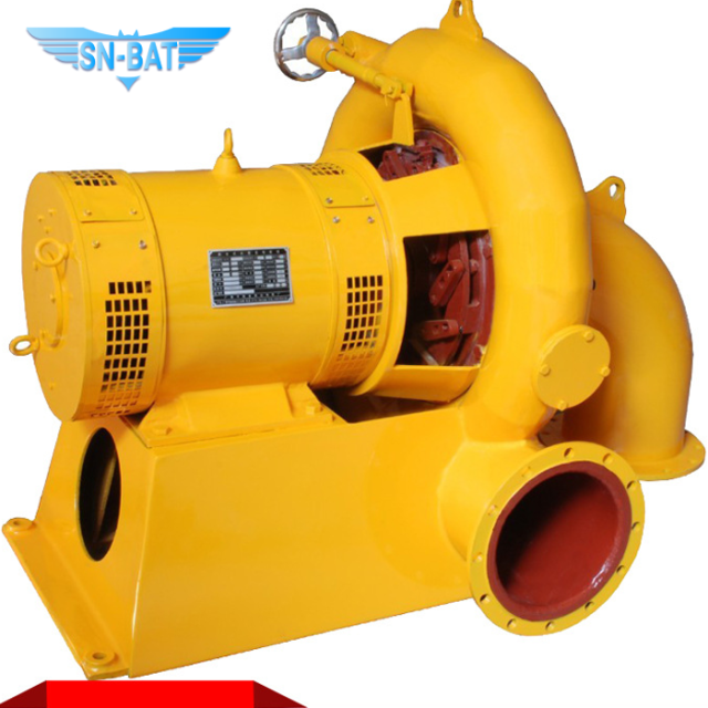 Horizontalwellen-Wasserkraftgenerator