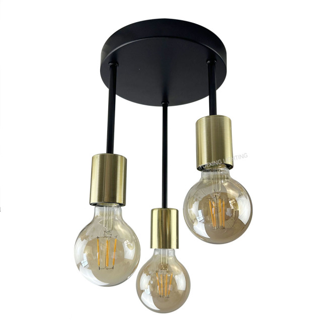 E27 3-Light Ceiling Lamp C52018-3,Shaoxing Yuexing Lighting Co., Ltd.,E27 3-Light Ceiling Lamp C52018-3