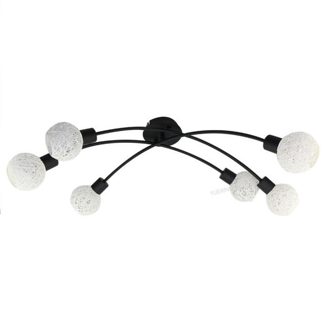 E27 6-Light Ceiling Lamp 51779.0618.04W,Shaoxing Yuexing Lighting Co., Ltd.,E27 6-Light Ceiling Lamp 51779.0618.04W