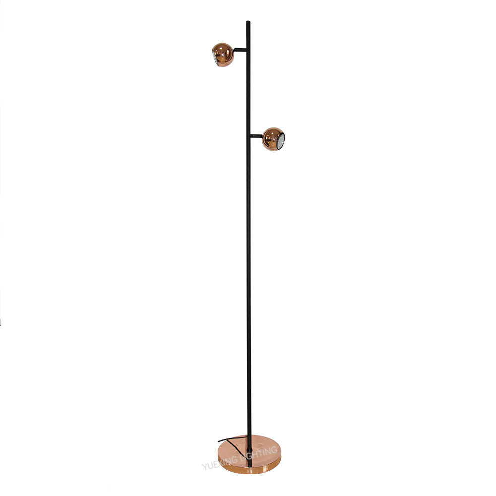 GU10 2-Light Floor Lamp F18048-2,Shaoxing Yuexing Lighting Co., Ltd.,GU10 2-Light Floor Lamp F18048-2