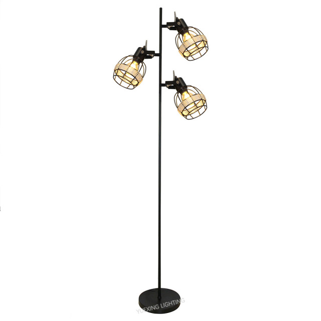 E27 3-Light Floor Lamp F52621,Shaoxing Yuexing Lighting Co., Ltd.,E27 3-Light Floor Lamp F52621