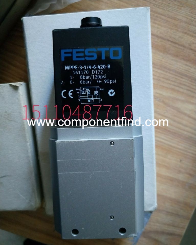 New genuine Festo FESTO proportional valve MPPE-3-1/4-6-420-B 161170 spot