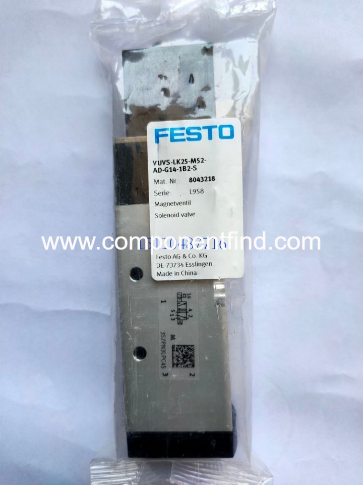 Festo FESTO solenoid valve VUVS-LK25-M52-AD-G14-1B2-S 8043218 spot
