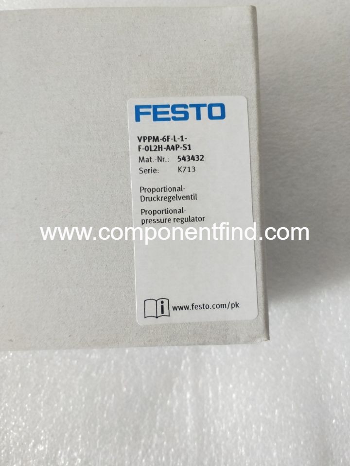 FESTO Festo proportional pressure regulator VPPM-6F-L-1-F-0L2H-A4P-S1 543432 spot