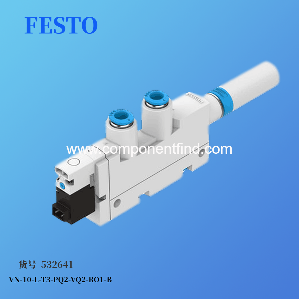 Festo FESTO vacuum generator VN-10-L-T3-PQ2-VQ2-RO1-B 532641 spot