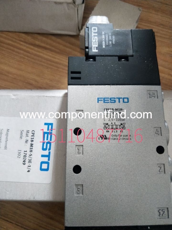 Festo FESTO solenoid valve 163762 CPE18-M2H-5L-1/4 spot