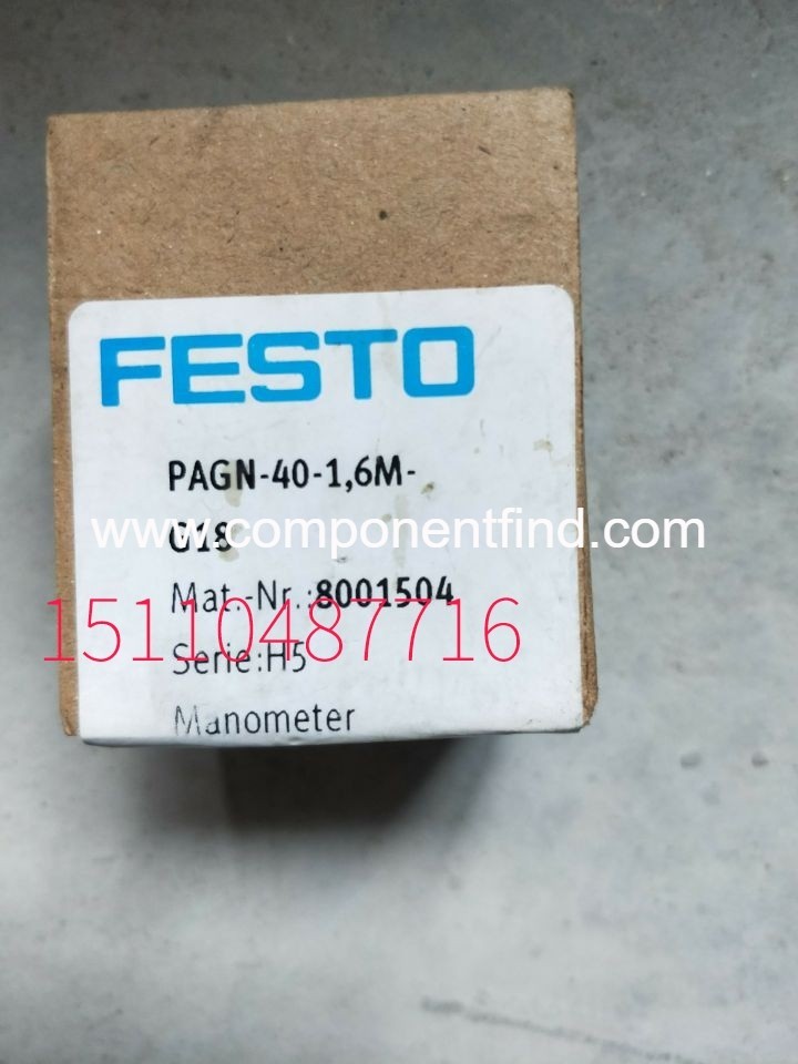 Festo FESTO pressure gauge PAGN-40-1.6M-G18 8001504 spot