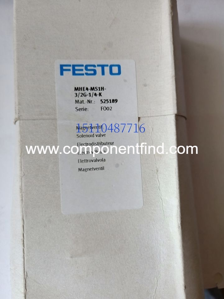 Festo FESTO double electric control solenoid valve CPE10-M1H-3GLS-M5 162889 spot