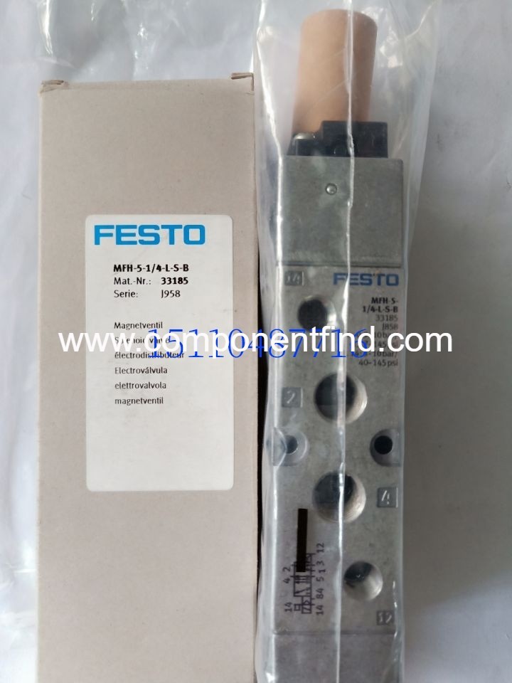 Festo FESTO VL-5 3G-1/4-B solenoid valve 14298 original authentic spot