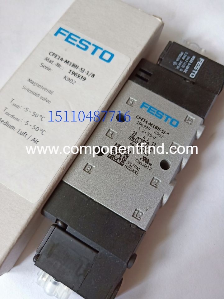 Festo FESTO double electric control solenoid valve CPE10-M1H-3GLS-M5 162889 spot