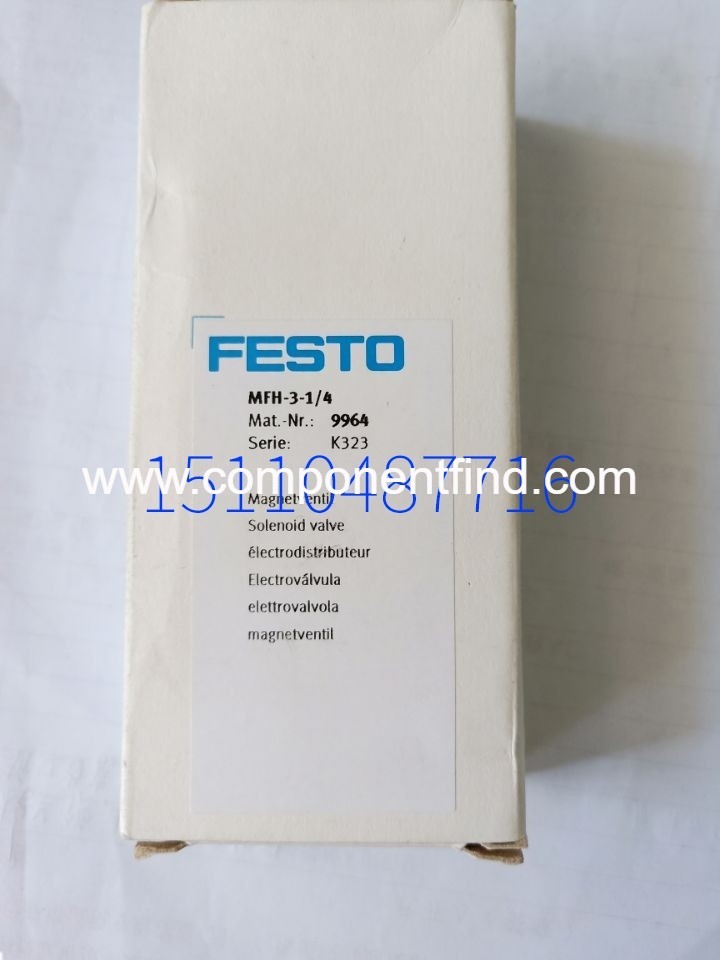Festo FESTO connector GRLA-1/8-QS-6-RS-B 162965 spot