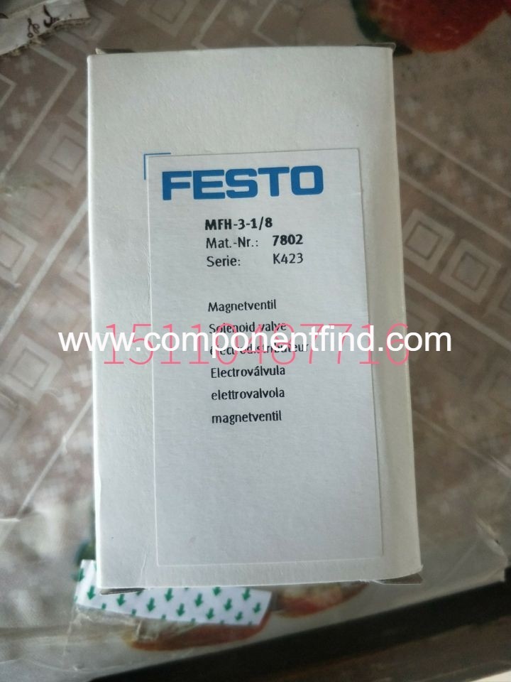 Festo FESTO solenoid valve MFH-3-1/8 7802 spot