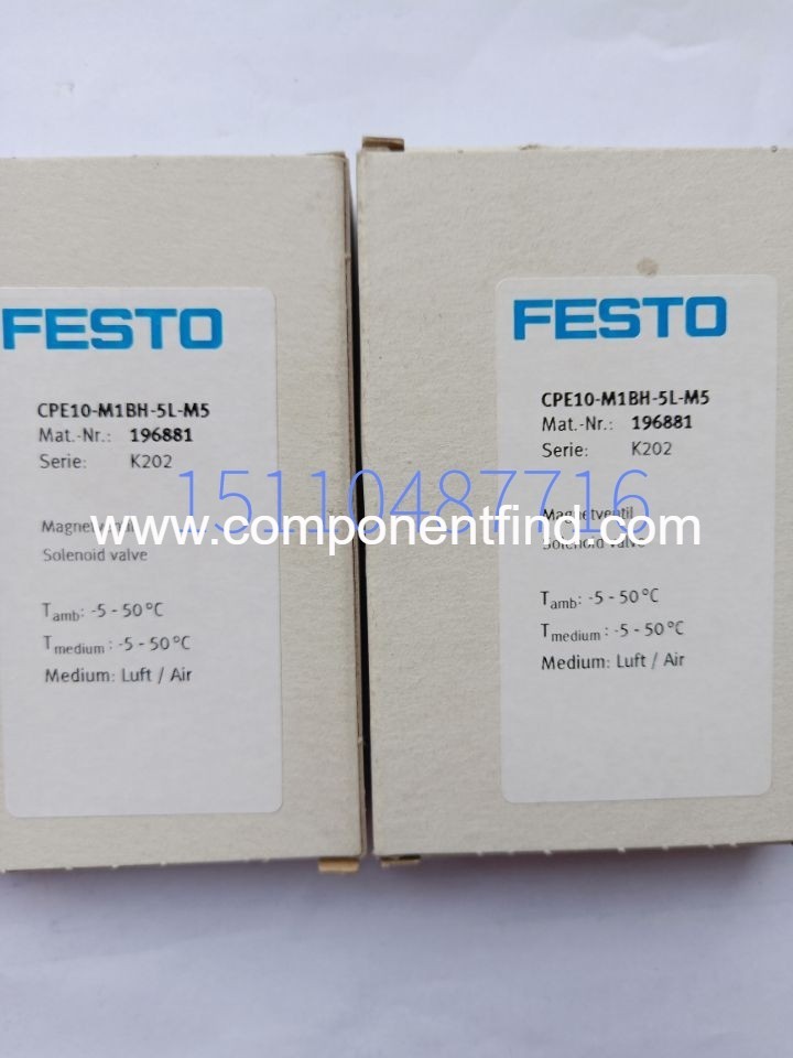FESTO Festo VUVG-LK14-M52-AT-G18-1H2L-W1-S solenoid valve 589287 spot
