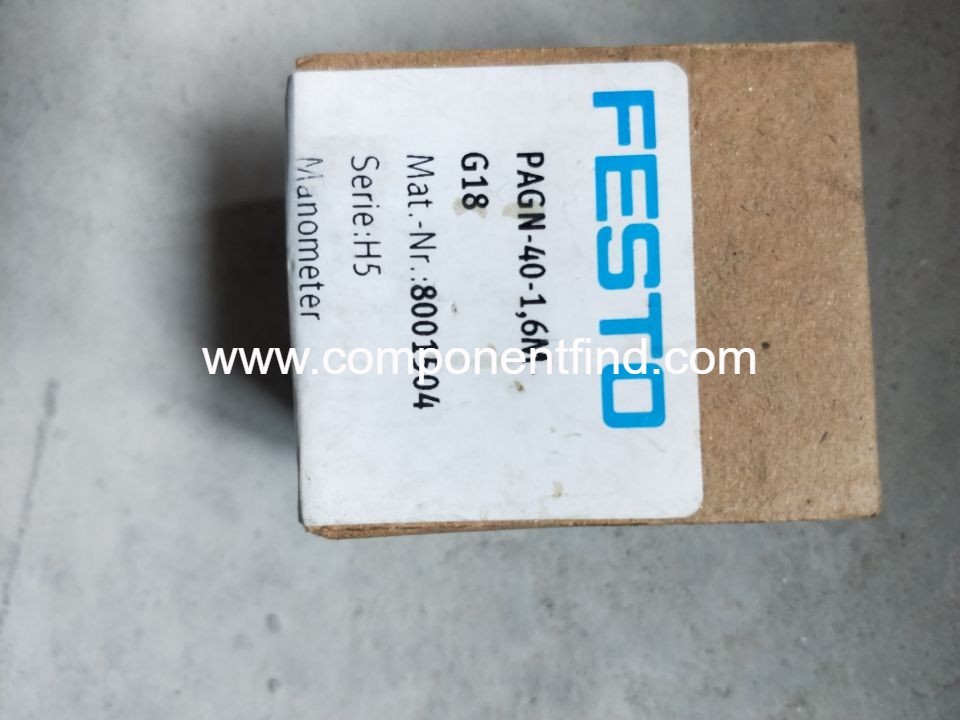 Festo FESTO pressure gauge PAGN-40-1.6M-G18 8001504 spot