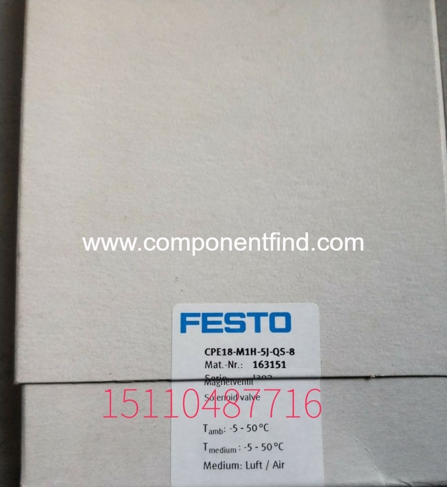 FESTO Festo CPE18-M1H-5J-QS-8 163151 original authentic spot