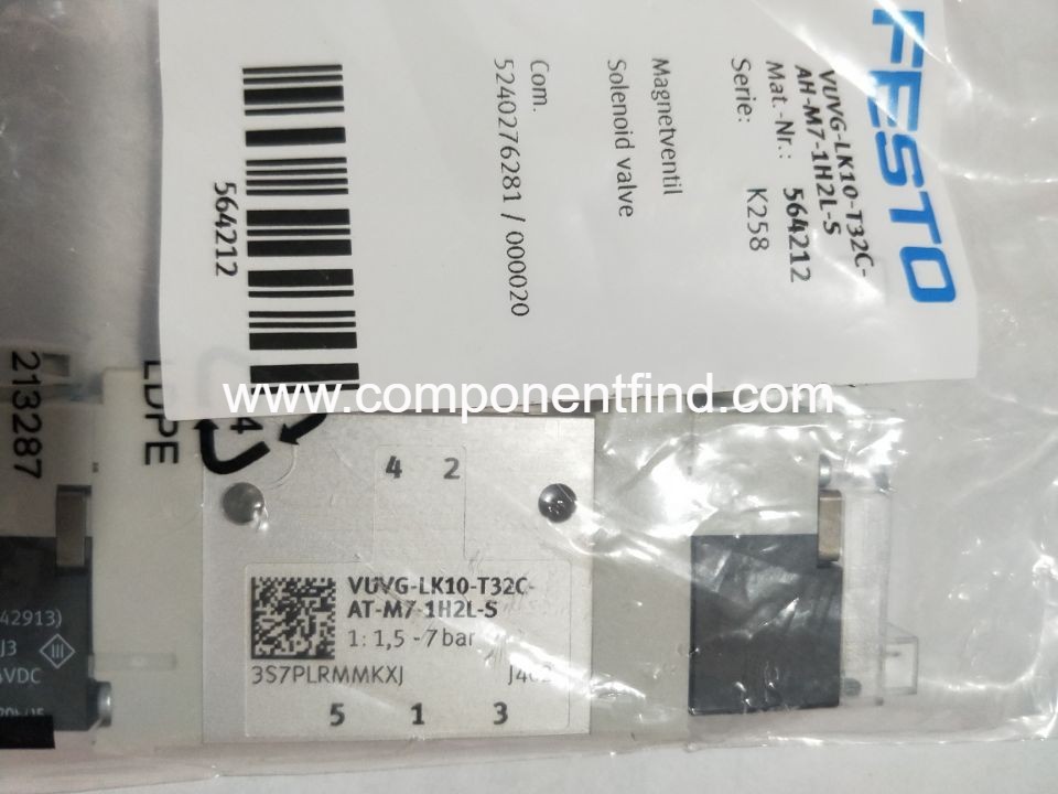 Festo FESTO solenoid valve VUVG-LK10-T32C-AH-M7-1H2L-S spot