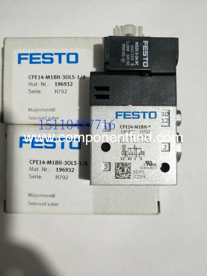 Festo FESTO VL-5 3G-1/4-B solenoid valve 14298 original authentic spot