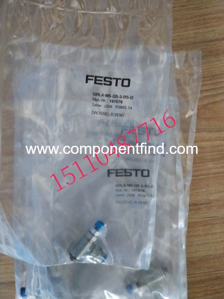 Festo FESTO GRLA-M5-B throttle valve 151160 original authentic spot