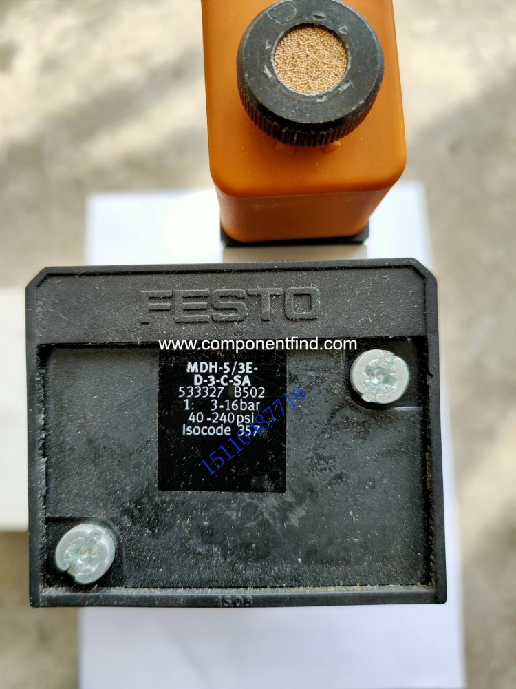 Festo FESTO dual electric control solenoid valve 533327 MDH-5 3E-D-3-C-SA spot