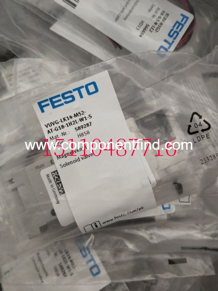 FESTO Festo VUVG-LK14-M52-AT-G18-1H2L-W1-S solenoid valve 589287 spot