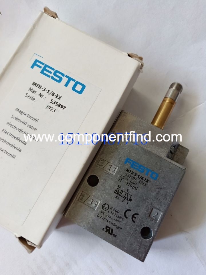 Festo FESTO solenoid valve MFH-3-1/8 7802 spot