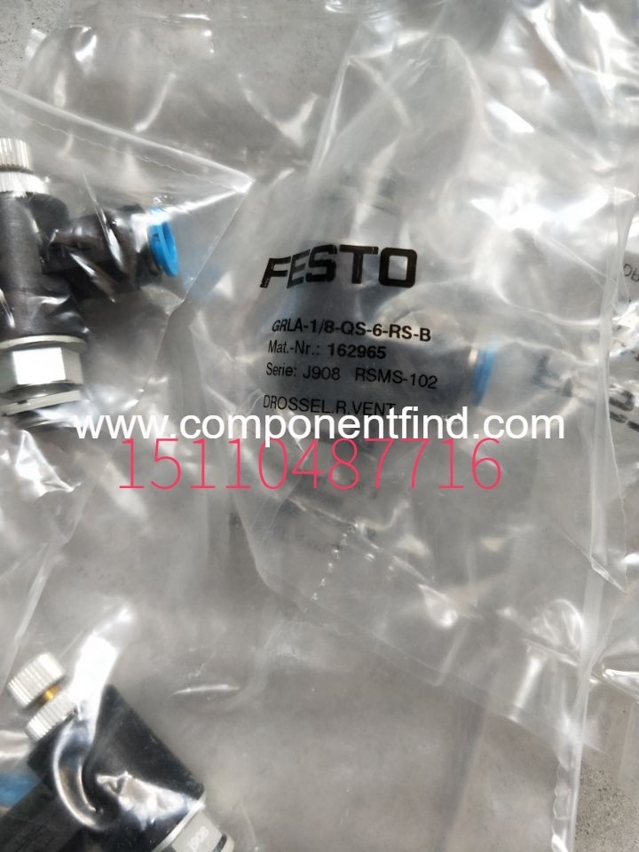 Festo FESTO connector GRLA-1/8-QS-6-RS-B 162965 spot