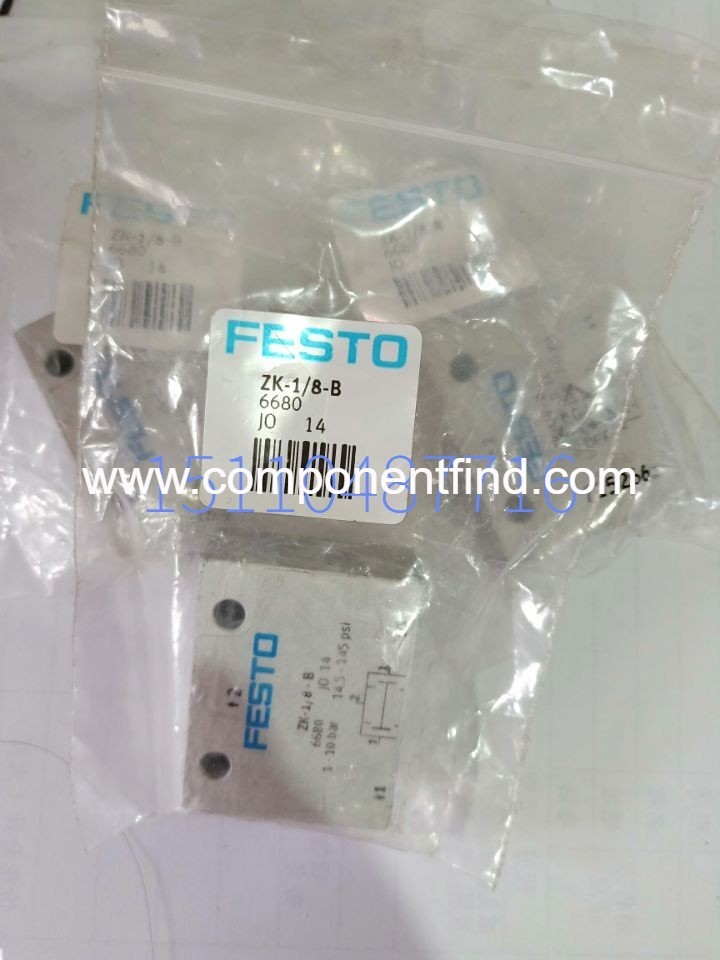 New FESTO Festo ZK-1/8-B AND gate module logic  6680 spot