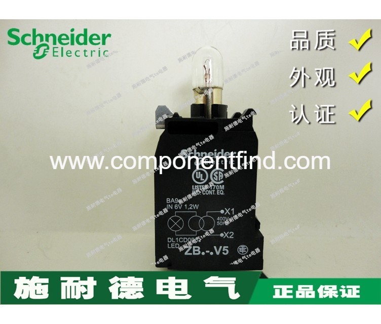 Authentic Schneider indicator ZBV5 module ZB-V5 ZB.-.V5