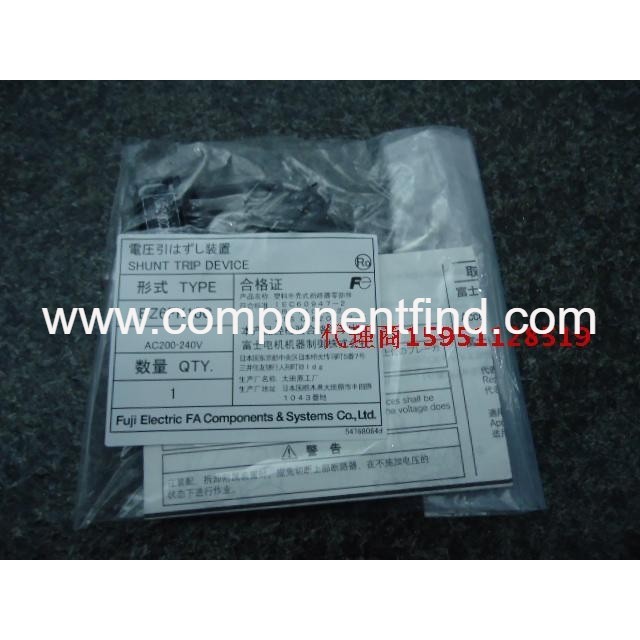 Original Japanese Fuji molded case circuit breaker shunt trip release device BZ6FK10C AC200-240V