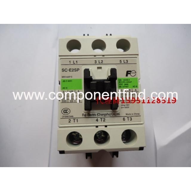 Genuine Changshu Fuji Contactor SC-E2SP AC220V AC380V AC110V AC36V AC24V DC24V DC48V DC110V DC220V