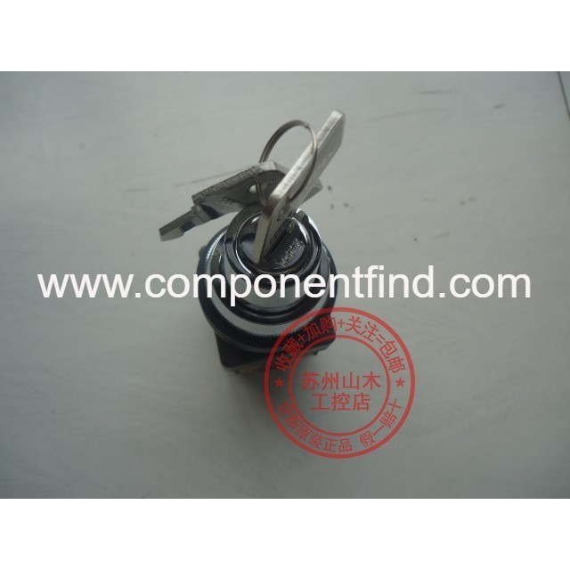 IDEC original authentic Izumi Electric ASN3K11 two-speed self-locking with key selector switch