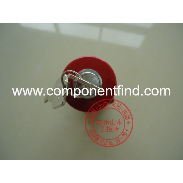 Original Japanese IDEC Izumi 30MM opening with key emergency stop button ABN3K02R ABN3K11R
