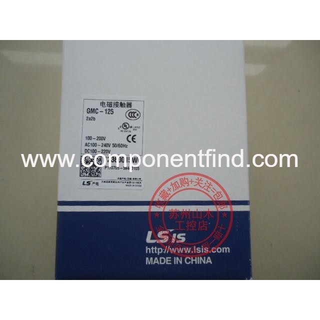 New original Korean LG/LS production AC contactor GMC-125 AC110V 220V 380V