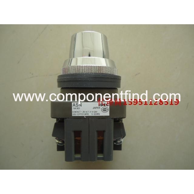 IDEC original authentic Japanese Izumi button ASN1K11 three-speed self-locking with key selector switch
