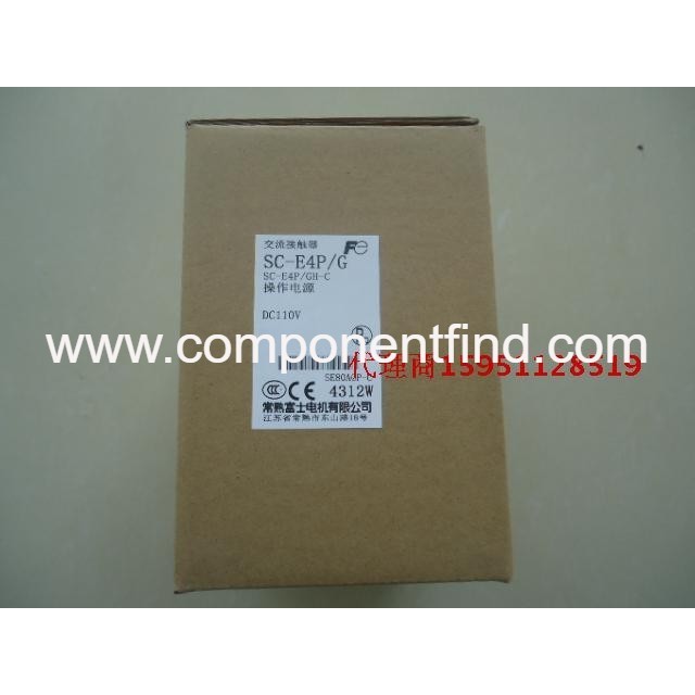 New genuine FUJI Japan Fuji DC contactor SC-E4P G AC24V AC36V AC110V AC220V AC380V DC24V DC48V DC110V DC220V