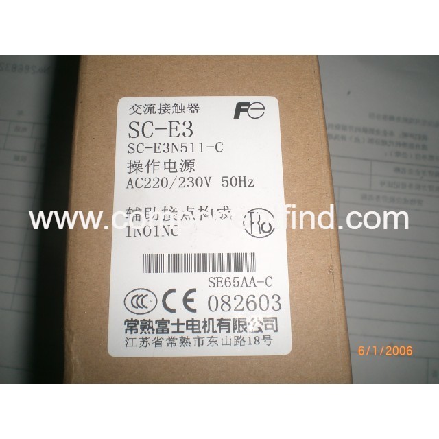 Fuji contactor SC-E3 AC220V AC380V AC24V 110v brand new original genuine