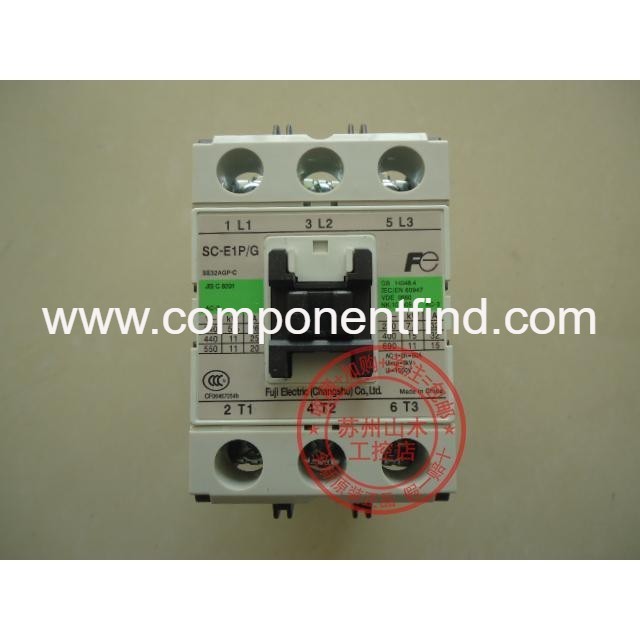 Fuji DC contactor SC-E1P/G DC110V DC24V DC48V DC110V DC220V new original SC-E1P/GH-C SC-E1P-C AC36V AC36V AC110V AC220V