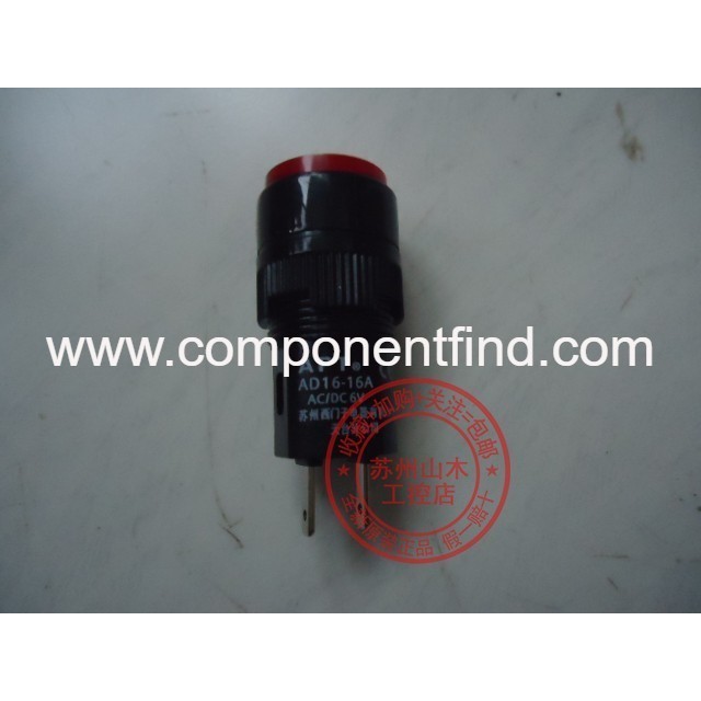 Original authentic Suzhou Siemens second industrial button AD16-16A/y21 yellow indicator