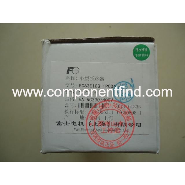 New original Japanese Fuji small circuit breaker BC63E1CG-1P006 1PC6A air switch
