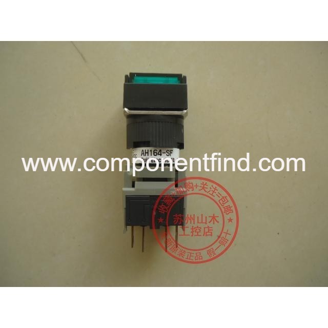 New original Japanese Fuji FUJI square without light button AH164-SFG11 green