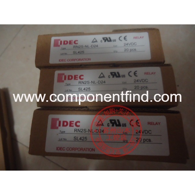 IDEC original authentic Izumi intermediate relay RN2S-NL-D24 small 8-pin relay 5A two open and two closed