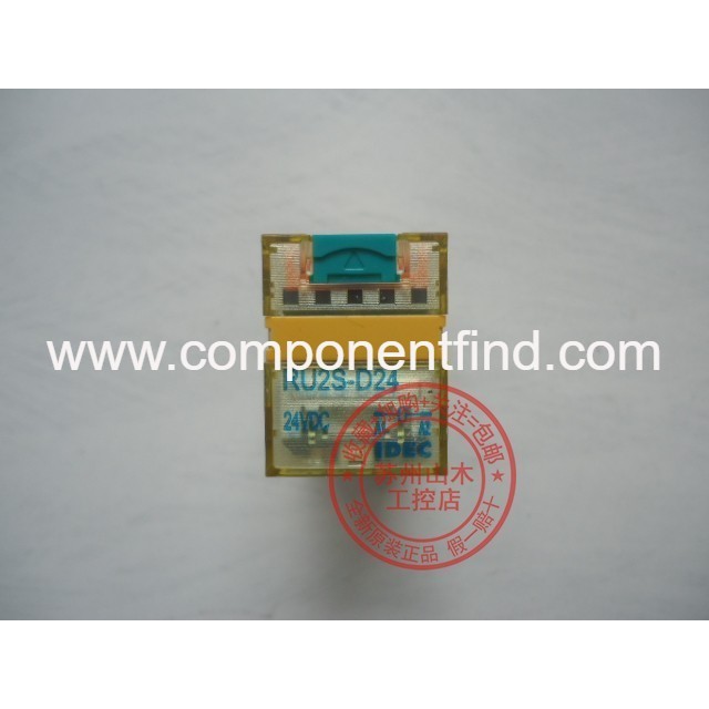 Japan Izumi IDEC intermediate relay with latch lever 10A RU2S-D24 DC24V 2a2b