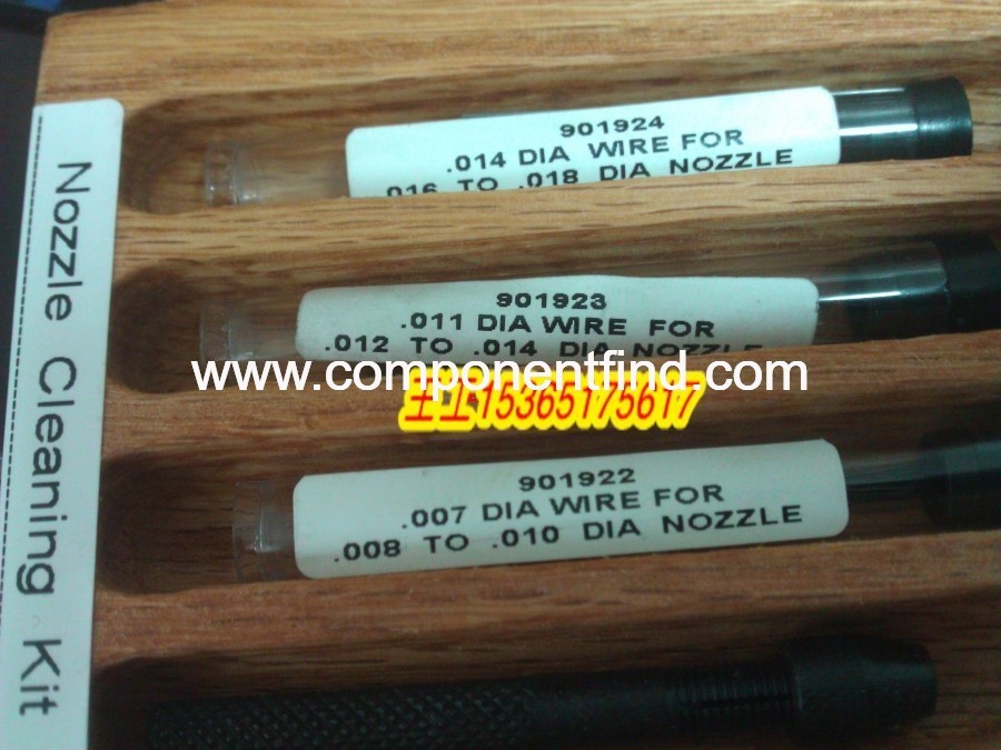 Nordson American Nordson hot melt adhesive machine nozzle cleaning through needle PROBE VIAL 901922